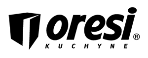 Logo oresi kuchyne cerne